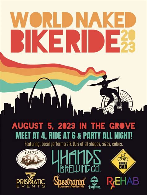 naked bike ride st louis 2023|World Naked Bike Ride STL 2023